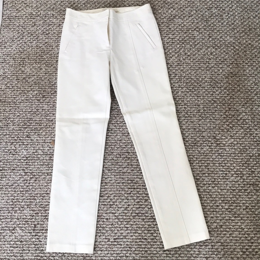 Tory Burch Vanner pant ivory